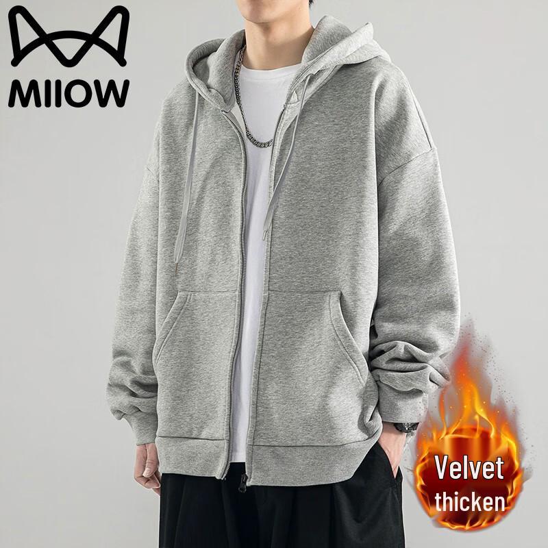 Mao Ren Men s Casual Hooded Zip-Up Hoodie Jacket XL
Mao Ren Men s Casual Hooded Zip-Up Hoodie Jacket XL