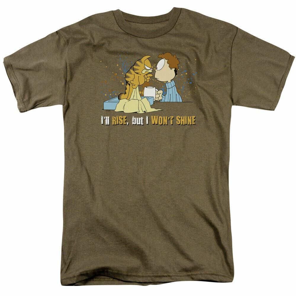 26 Garfield Ill Rise T Shirt Mens Licensed Cat Jim Davis Comic Tee Safari Green Unisex T-Shirt M
26 Garfield Ill Rise T Shirt Mens Licensed Cat Jim Davis Comic Tee Safari Green Unisex T-Shirt M