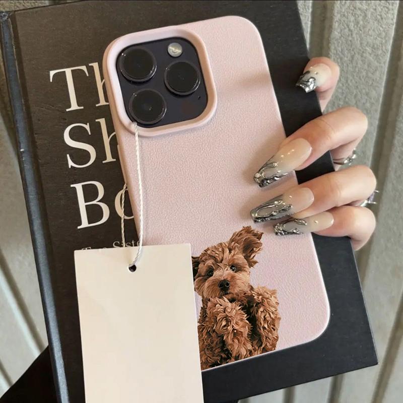 Cute Curly Dog Pattern Lychee Texture Silicone Phone Case For iPhone 11 12 13 14 15 16 17 Pro Max 14 Plus 17 Air Soft Cover iPhone 15 Pro Max
Cute Curly Dog Pattern Lychee Texture Silicone Phone Case For iPhone 11 12 13 14 15 16 17 Pro Max 14 Plus 17 Air Soft Cover iPhone 15 Pro Max