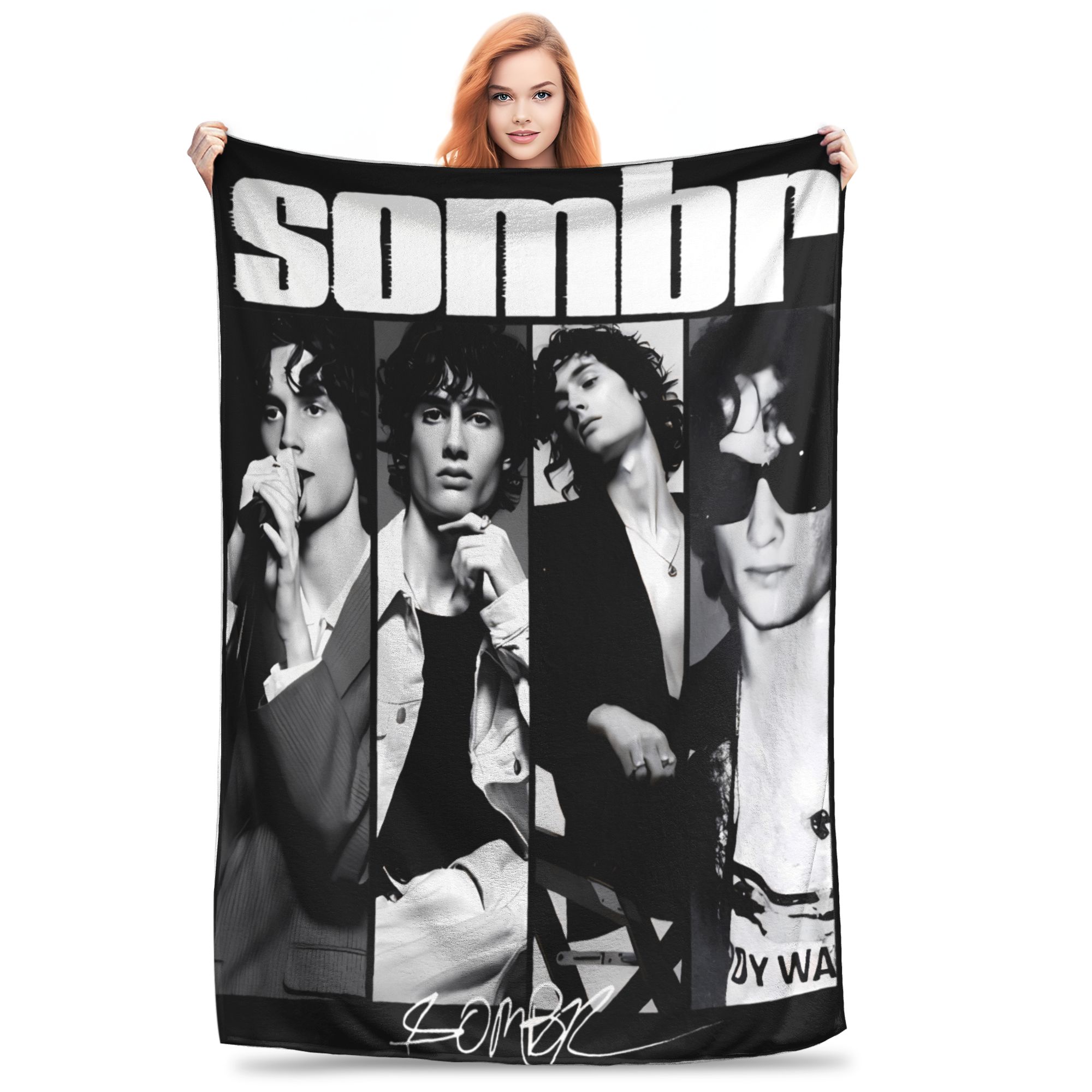Sombr Plush Blanket Students Flannel Bedding Throws For Couch Chair Super Warm Design Quality Bedspread Gift 30x40in
Sombr Plush Blanket Students Flannel Bedding Throws For Couch Chair Super Warm Design Quality Bedspread Gift 30x40in