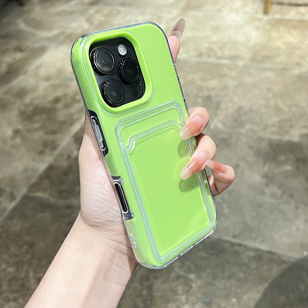Luxury Jelly Wallet Transparent Bumper Case For iPhone 17 Air 16 15 14 13 12 11 Pro Max Candy Soft+Hard Card Slot Phone Cover iPhone Air зелёный
Luxury Jelly Wallet Transparent Bumper Case For iPhone 17 Air 16 15 14 13 12 11 Pro Max Candy Soft+Hard Card Slot Phone Cover iPhone Air зелёный