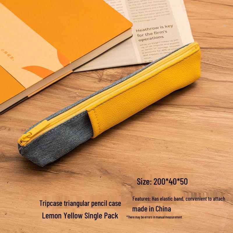 Minimalist Canvas Pencil Case by THEBAI - Portable Student Stationery Bag
Minimalist Canvas Pencil Case by THEBAI - Portable Student Stationery Bag