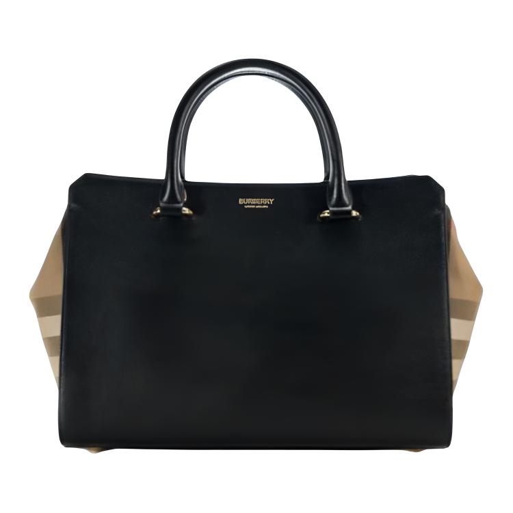 Burberry Black Leather Vintage Check Tote Shoulder Handbag With Gold Hardware For Everyday Carry & Work Basic Set (Bag+Dust Bag)
Burberry Black Leather Vintage Check Tote Shoulder Handbag With Gold Hardware For Everyday Carry & Work Basic Set (Bag+Dust Bag)