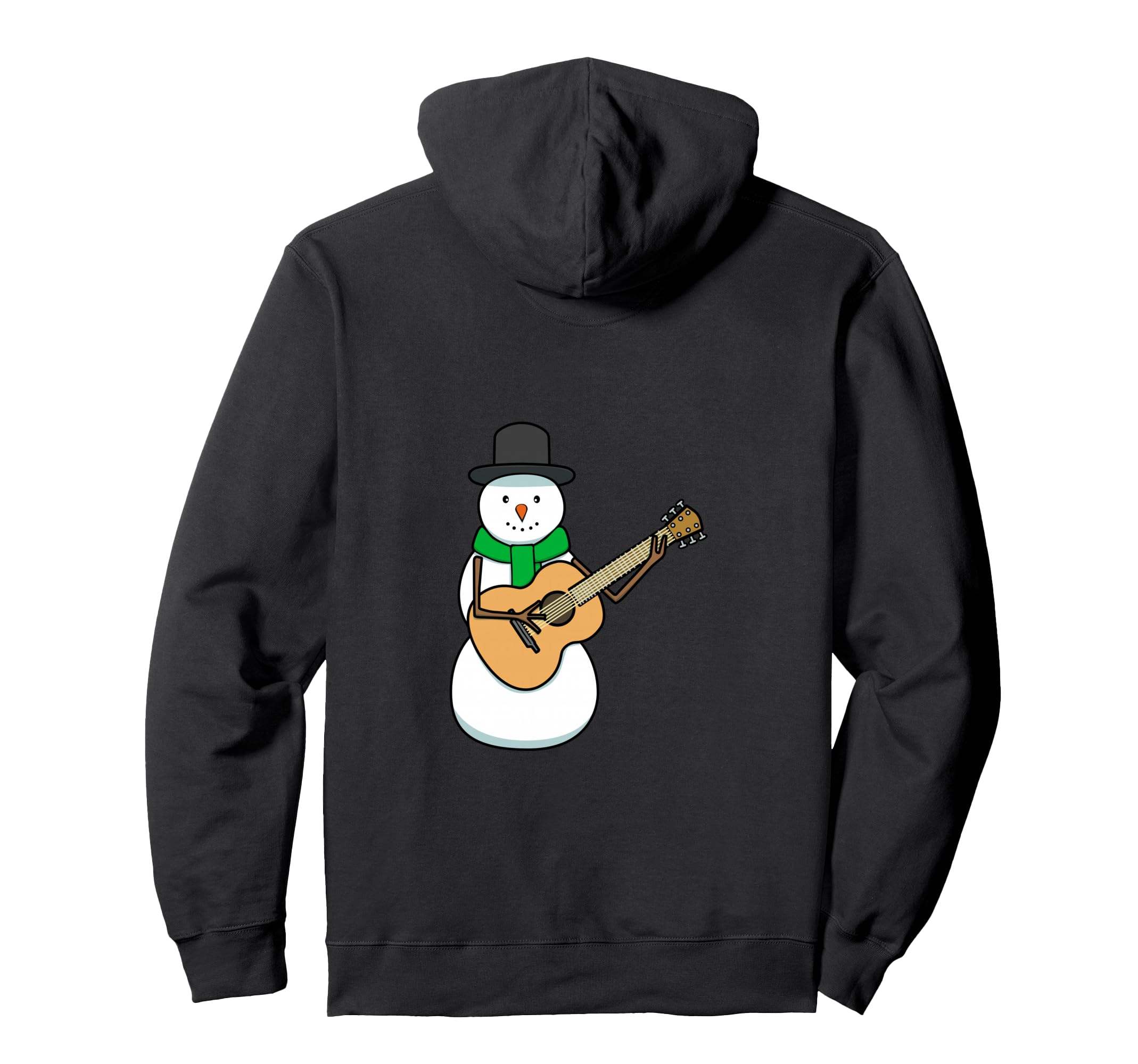 Cute Snowman Playing Guitar Hoodie чёрный
Cute Snowman Playing Guitar Hoodie чёрный
