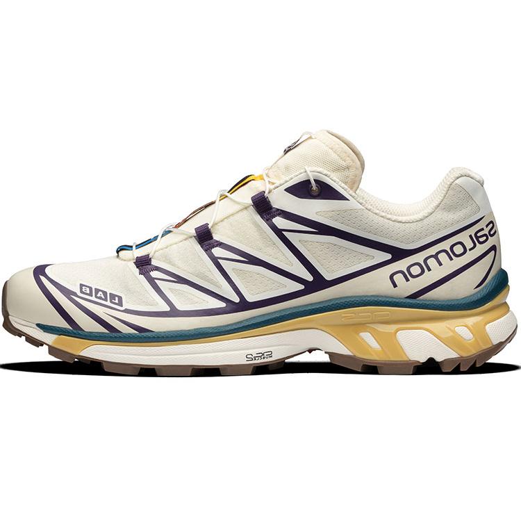 SALOMON XT 6 Beige Purple Yellow 414546 44
SALOMON XT 6 Beige Purple Yellow 414546 44