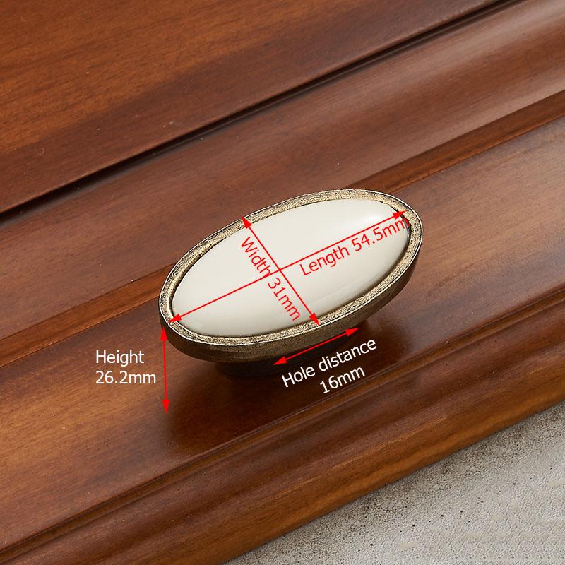 KAK Antique Bronze Ceramic White Cabinet Handles Zinc Alloy Drawer knobs Wardrobe Door Handle Simple European Furniture Hardware
KAK Antique Bronze Ceramic White Cabinet Handles Zinc Alloy Drawer knobs Wardrobe Door Handle Simple European Furniture Hardware