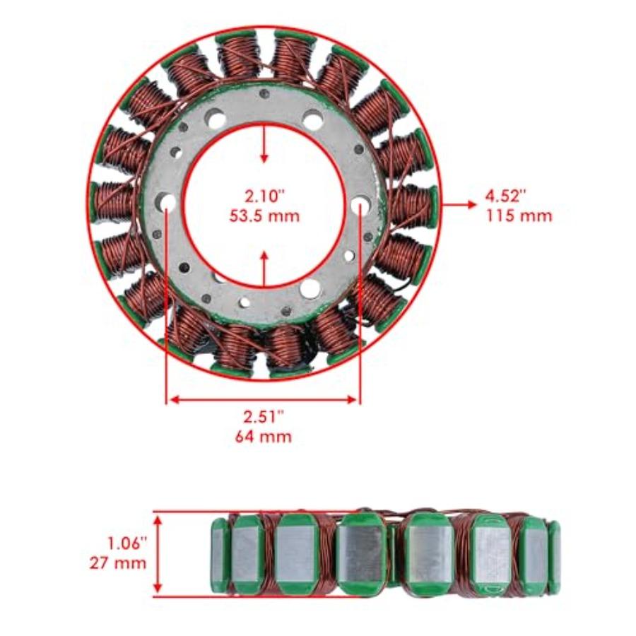 Stator and Regulator Rectifier with Gasket for Honda Trx500Fm Foreman 500 4X4 S 20052011 ATV Electrical System Upgrade with Rel United States
Stator and Regulator Rectifier with Gasket for Honda Trx500Fm Foreman 500 4X4 S 20052011 ATV Electrical System Upgrade with Rel United States