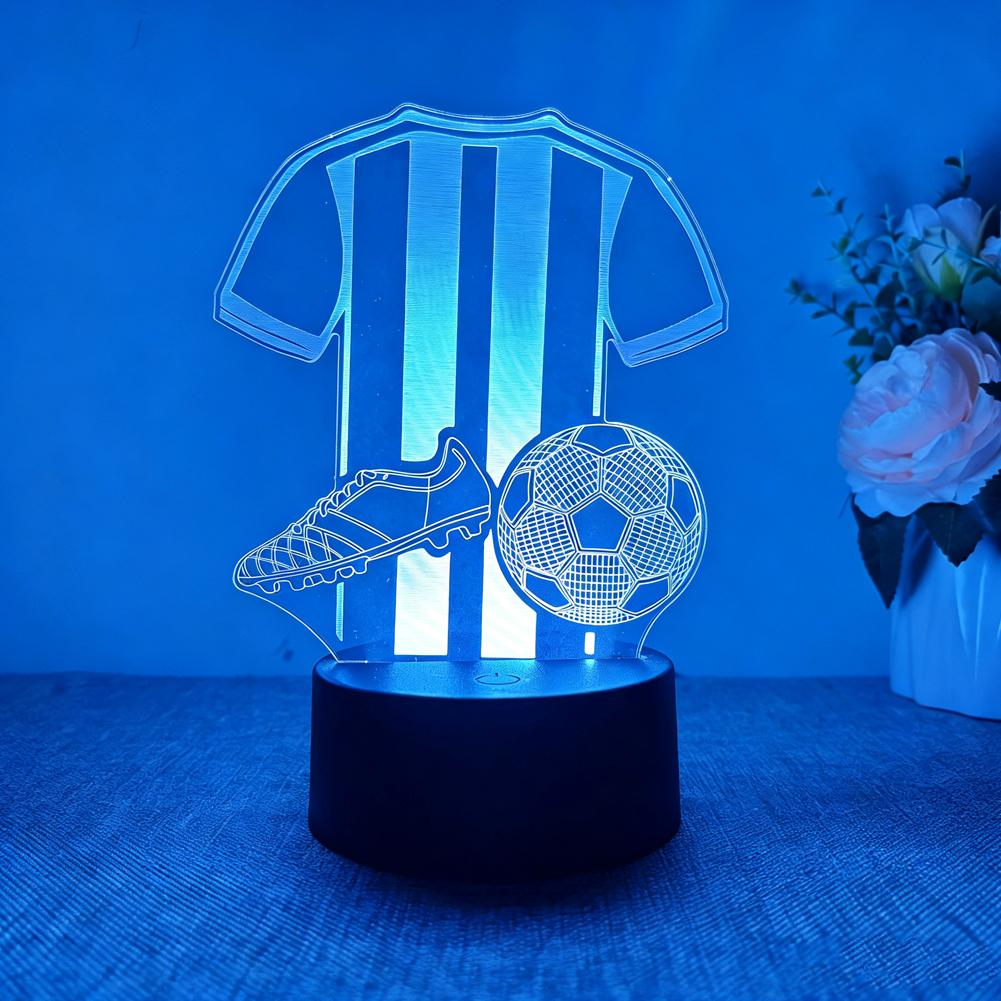 1 pc Football Sports Night Light, 3D Illusion Night Light, 7 Color Changes, Touch Switch, Room Decor, A Great Gift
1 pc Football Sports Night Light, 3D Illusion Night Light, 7 Color Changes, Touch Switch, Room Decor, A Great Gift