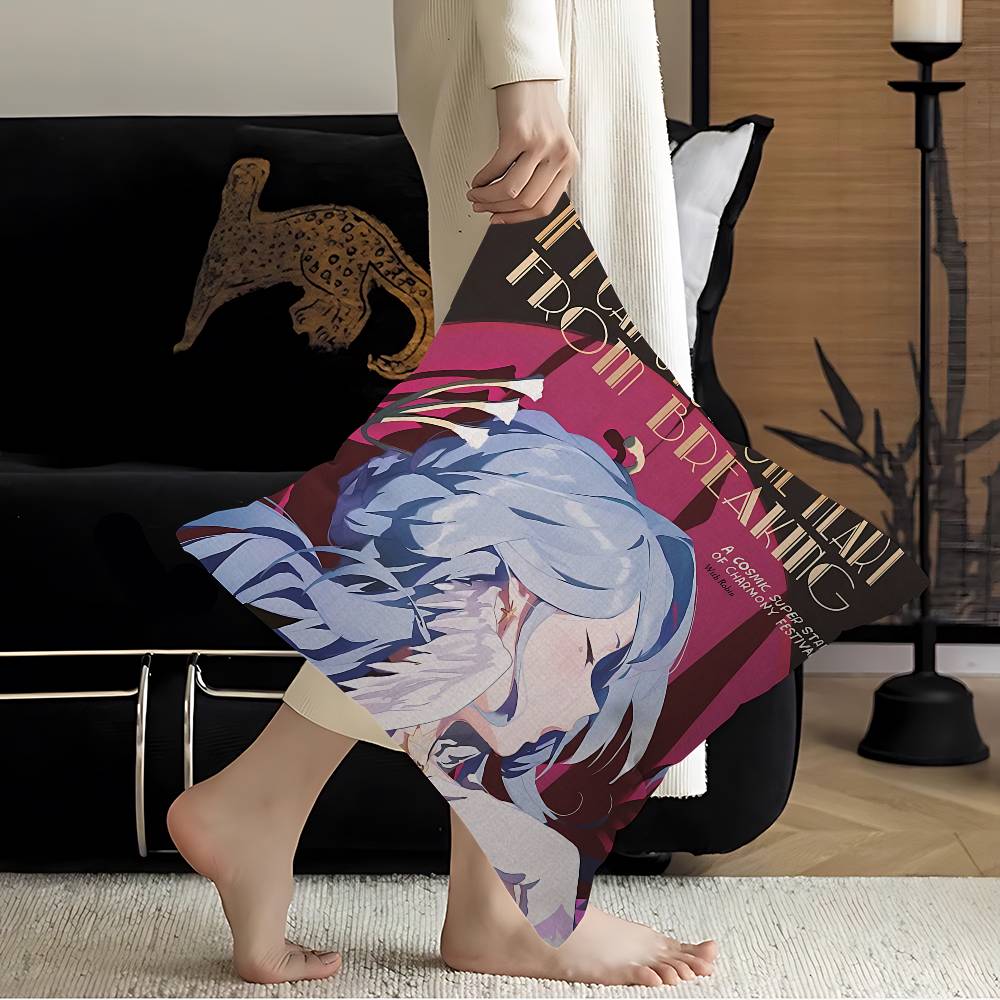 Honkai Star Rail Robin Cushion Cover Car Throw Pillow Case For Sofa Car Christmas Gift 40x40cm 45x45cm 30x30 cm
Honkai Star Rail Robin Cushion Cover Car Throw Pillow Case For Sofa Car Christmas Gift 40x40cm 45x45cm 30x30 cm