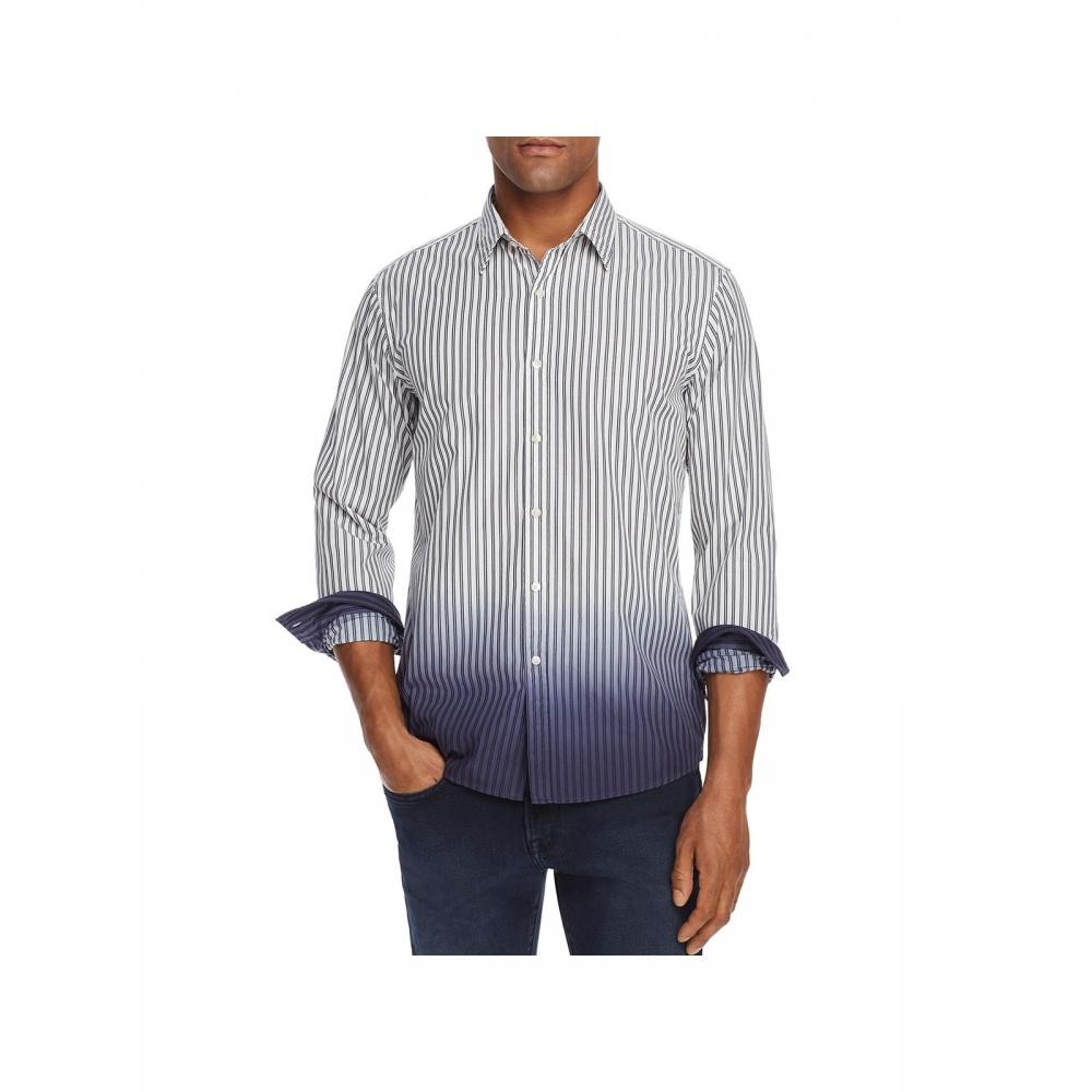 Мужская хлопковая рубашка на пуговицах Michael Kors Slim Fit
Мужская хлопковая рубашка на пуговицах Michael Kors Slim Fit