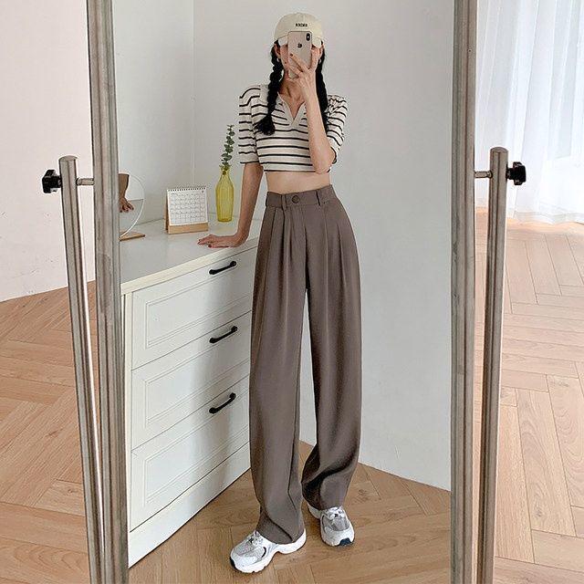 Gray High-Waisted Drapey Pants - Women s Plus Size, Straight-Leg, Pear-Shaped, Casual Spring/Summer Suit Trousers S (≤44kg)
Gray High-Waisted Drapey Pants - Women s Plus Size, Straight-Leg, Pear-Shaped, Casual Spring/Summer Suit Trousers S (≤44kg)