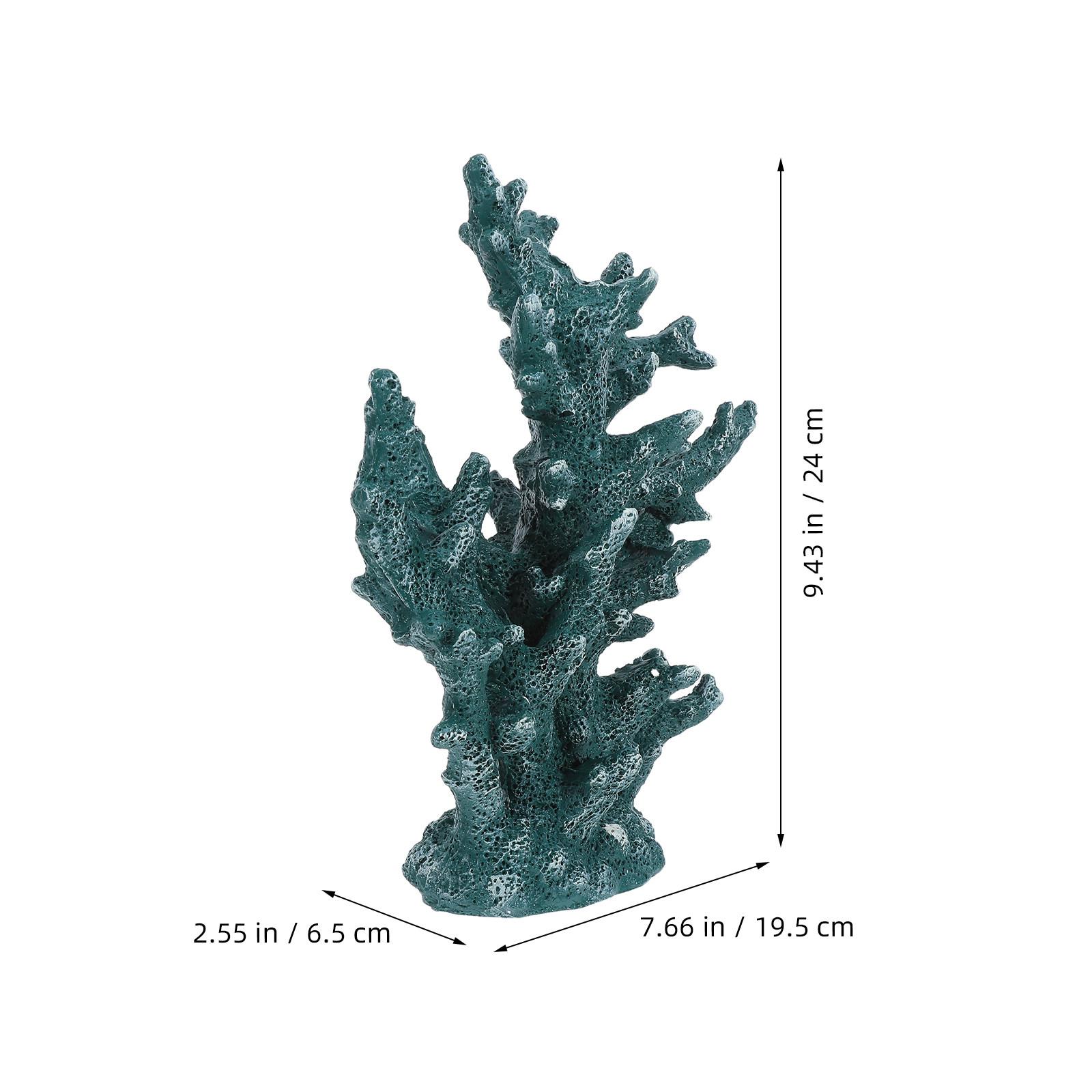 Artificial Resin Coral Reef Decoration Lifelike Aquarium Coral Sculpture Centerpiece for Fish Tank Marine Reef Landscape Decor оливковий колір
Artificial Resin Coral Reef Decoration Lifelike Aquarium Coral Sculpture Centerpiece for Fish Tank Marine Reef Landscape Decor оливковий колір