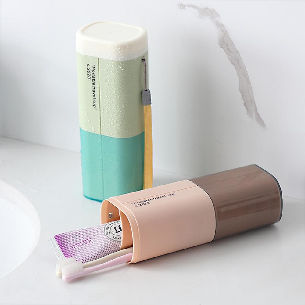 Simple Bathroom Travel Toothbrush Holder Toothbrush cup Wash Cup Toothbrush Storage Case рожевий
Simple Bathroom Travel Toothbrush Holder Toothbrush cup Wash Cup Toothbrush Storage Case рожевий