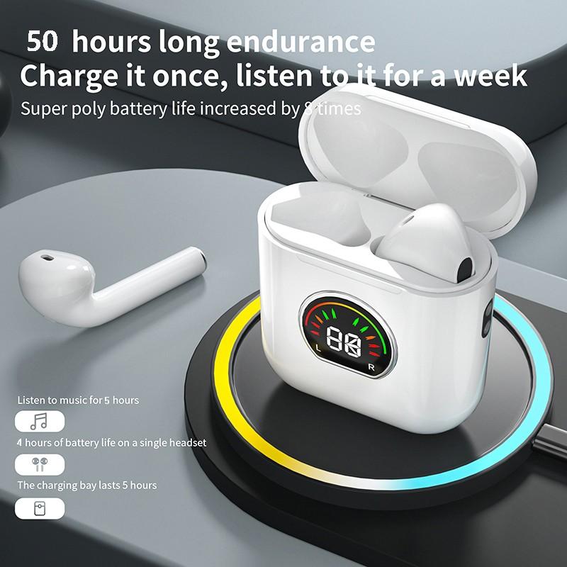 G22 TWS Беспроводные наушники со светодиодным дисплеем питания Bluetooth 5.3 Гарнитура Гарнитуры с активным шумоподавлением Наушники с интеллектуальным сенсорным управлением
G22 TWS Беспроводные наушники со светодиодным дисплеем питания Bluetooth 5.3 Гарнитура Гарнитуры с активным шумоподавлением Наушники с интеллектуальным сенсорным управлением