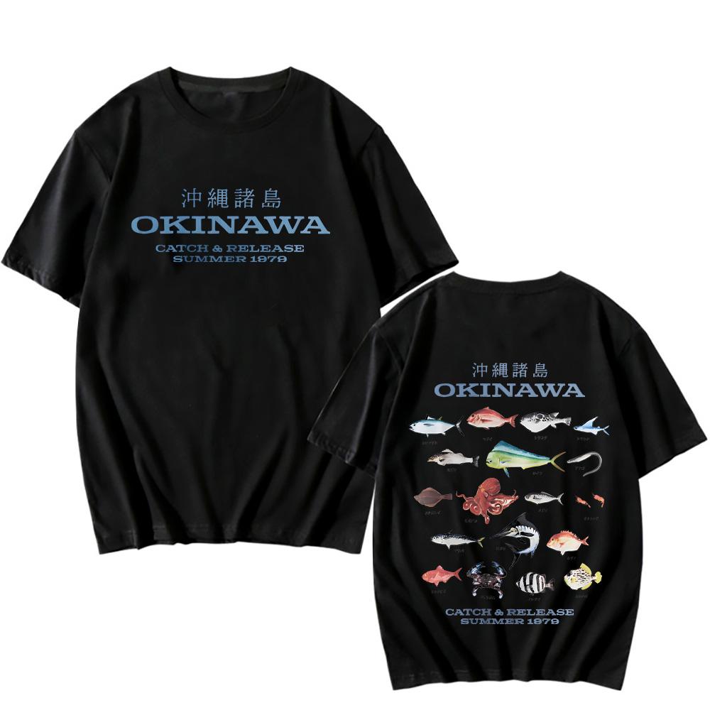 Okinawa Catch Release Summer 1979 T-shirts Casual Cotton Tee Sea Fishing Enthusiasts Clothing Short Sleeve Tshirts O-neck Tops 2XL
Okinawa Catch Release Summer 1979 T-shirts Casual Cotton Tee Sea Fishing Enthusiasts Clothing Short Sleeve Tshirts O-neck Tops 2XL