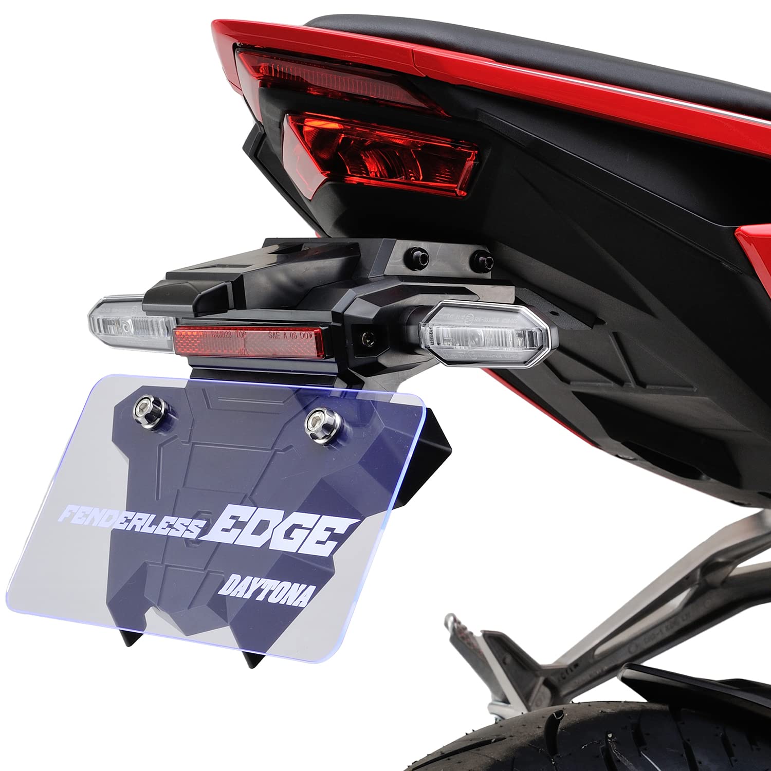 Мотоцикл Daytona Fenderless CBR250RR светодиодный рефлектор номерного знака в комплекте Fenderless EDGE 25710 черный (17-22) &
Мотоцикл Daytona Fenderless CBR250RR светодиодный рефлектор номерного знака в комплекте Fenderless EDGE 25710 черный (17-22) &