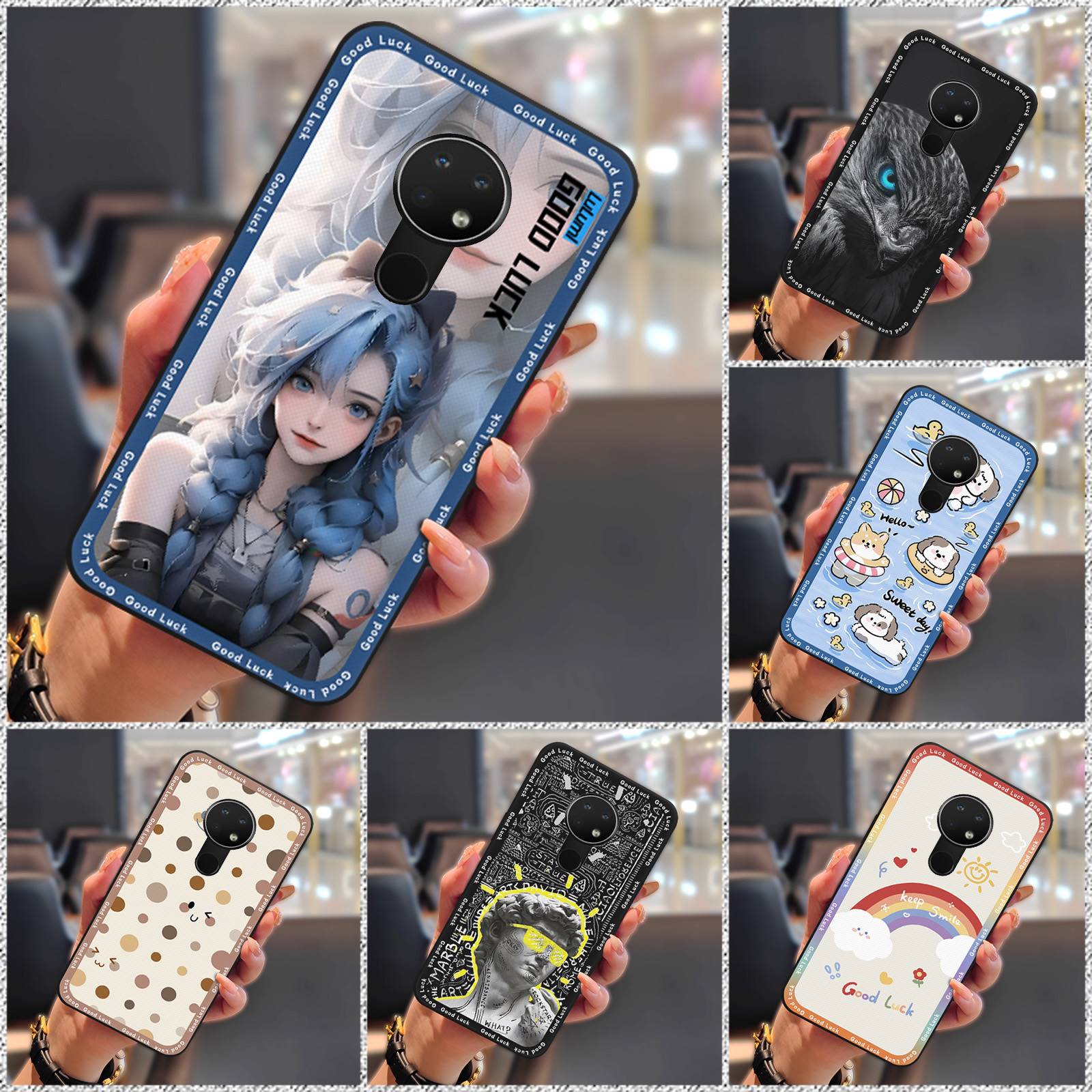 Durable Silicone Phone Case For Nokia 6.2/7.2 Anti-knock Cover Cute Back Cover Dirt-resistant TPU Soft case protective Nokia 6.2/7.2
Durable Silicone Phone Case For Nokia 6.2/7.2 Anti-knock Cover Cute Back Cover Dirt-resistant TPU Soft case protective Nokia 6.2/7.2