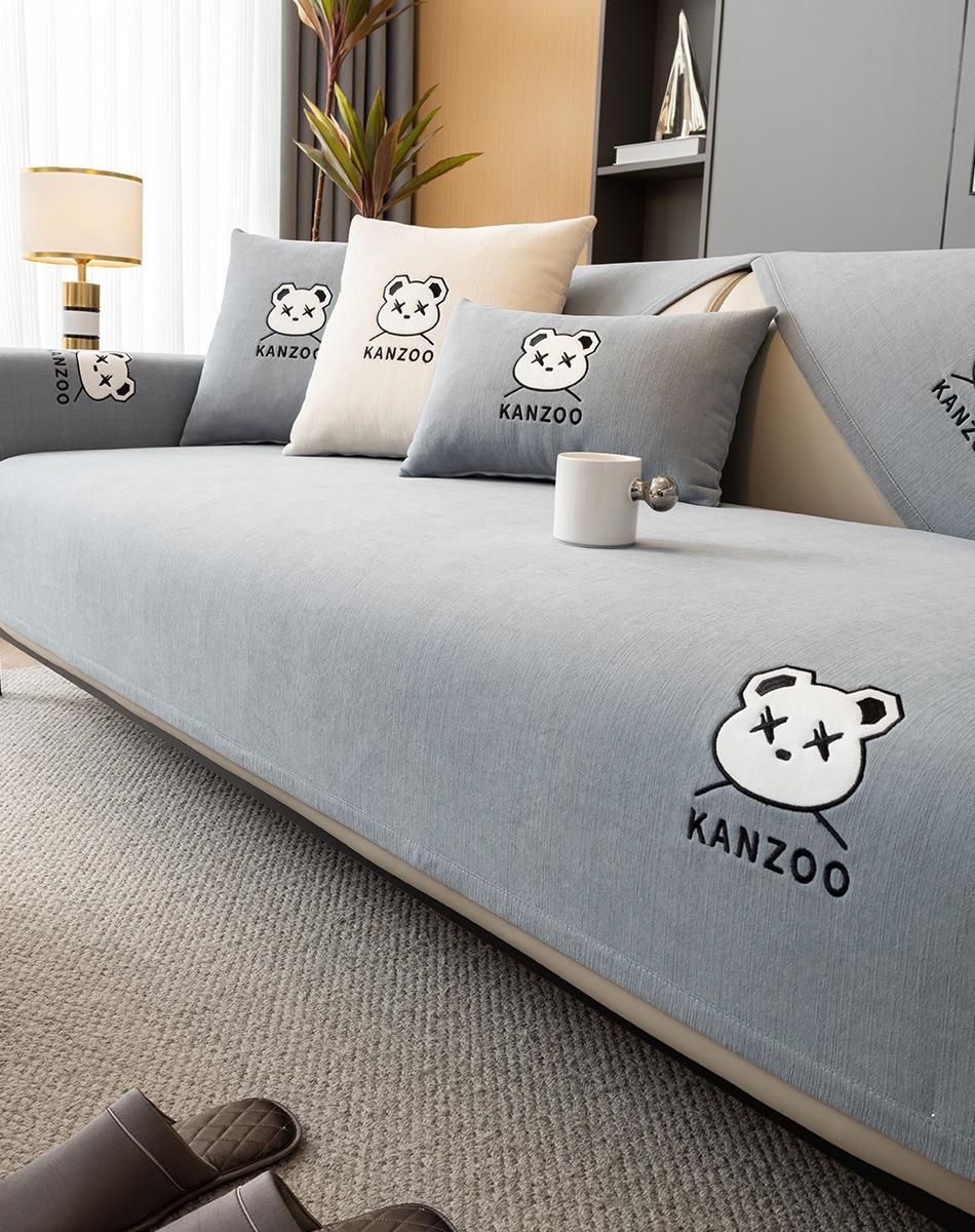 Chenier Sofa Cushion Is Universal In All Seasons New Non-Slip Light Luxury High-End Sofa Cover, Seat Cushion Cover Cloth Towel 70*70cm
Chenier Sofa Cushion Is Universal In All Seasons New Non-Slip Light Luxury High-End Sofa Cover, Seat Cushion Cover Cloth Towel 70*70cm