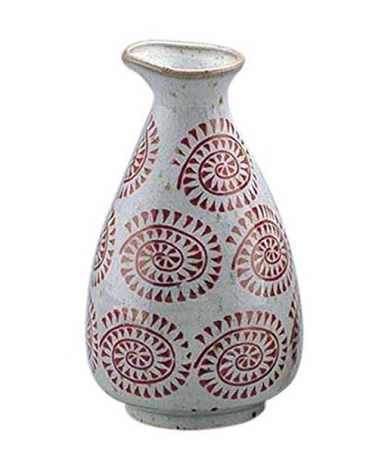 Large Vermilion Octopus Arabesque Sake Bottle D02-35/62-6819-38
Large Vermilion Octopus Arabesque Sake Bottle D02-35/62-6819-38