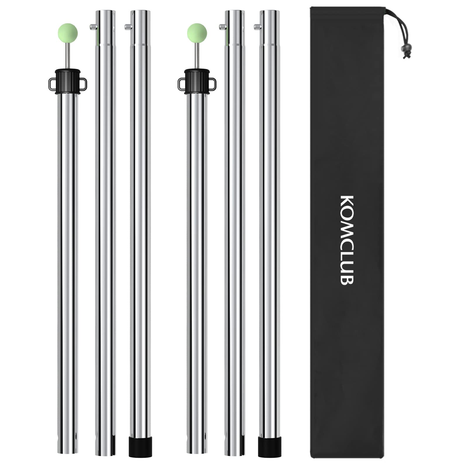 KOMCLUB Tarp Tent Split Stainless Steel Canopy 25mm Lightning Easy to Storage Bag Cherry Blossom Viewing Equipment Pole, Pole, Type, 3-section Pole,
KOMCLUB Tarp Tent Split Stainless Steel Canopy 25mm Lightning Easy to Storage Bag Cherry Blossom Viewing Equipment Pole, Pole, Type, 3-section Pole,