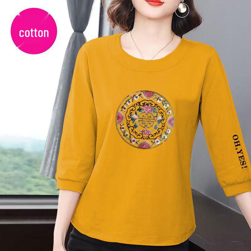 Premium 2025 Women s Korean Style Loose Fit Cotton T-Shirt - 7-Sleeve, Belly-Covering, Versatile Summer Top XL (Recommended 55-62.5 kg)
Premium 2025 Women s Korean Style Loose Fit Cotton T-Shirt - 7-Sleeve, Belly-Covering, Versatile Summer Top XL (Recommended 55-62.5 kg)