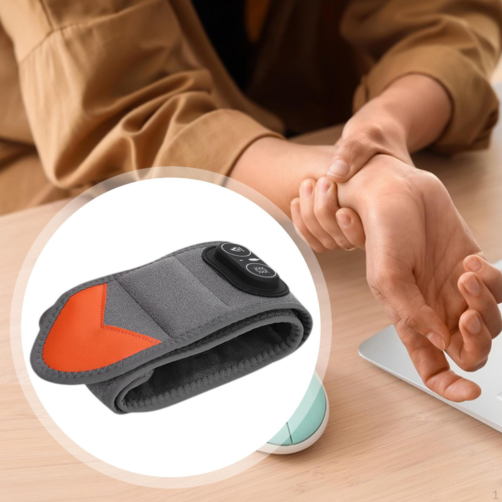 Wrist Hand Heating Pad Massage Heated Brace for Weight Lifting Fitness сірий колір
Wrist Hand Heating Pad Massage Heated Brace for Weight Lifting Fitness сірий колір