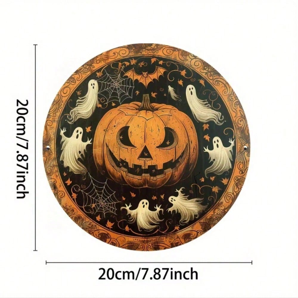 2D Flat Vintage Halloween Metal Sign 8x8 Inch Pumpkin Ghost Wall Art Indoor Outdoor Decor 20x20 різнокольоровий
2D Flat Vintage Halloween Metal Sign 8x8 Inch Pumpkin Ghost Wall Art Indoor Outdoor Decor 20x20 різнокольоровий