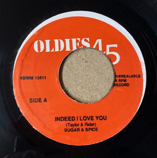 7inch Record SUGAR & SPICE - Indeed I Love You/Let Me Know VBWM12411 Oldies 45 Jamaica Soul/Funk Used
7inch Record SUGAR & SPICE - Indeed I Love You/Let Me Know VBWM12411 Oldies 45 Jamaica Soul/Funk Used