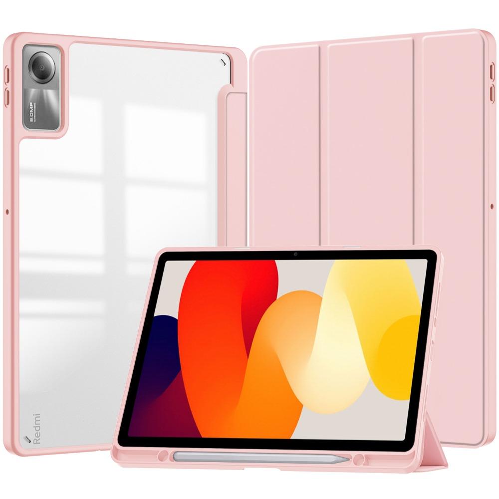 Для Redmi Pad 2 Акриловий чохол з підставкою Чохол-трискладна кришка для планшета Xiaomi з тримачем для ручки Redmi pad 10.6 рожевий
Для Redmi Pad 2 Акриловий чохол з підставкою Чохол-трискладна кришка для планшета Xiaomi з тримачем для ручки Redmi pad 10.6 рожевий