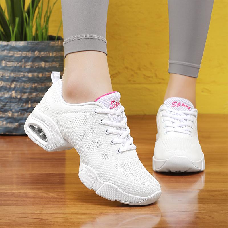 Dance Women S Shoes Soft Sole Mid-Heel Summer Fly-Woven Dance Shoes Square Dance Shoes Four-Season Mesh Breathable Dance Shoes 35
Dance Women S Shoes Soft Sole Mid-Heel Summer Fly-Woven Dance Shoes Square Dance Shoes Four-Season Mesh Breathable Dance Shoes 35