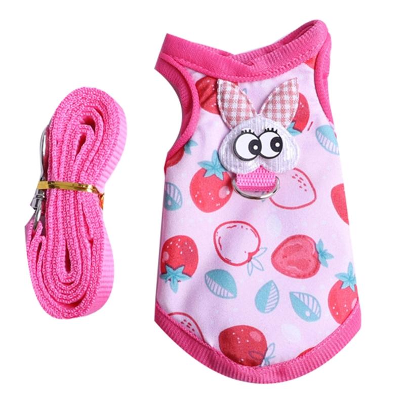 Rabbit Vest Small Pet Animal Harness Leash Set Escape Proof Small Cute Costume S/for M for Hamster Mice Guinea Pig S
Rabbit Vest Small Pet Animal Harness Leash Set Escape Proof Small Cute Costume S/for M for Hamster Mice Guinea Pig S