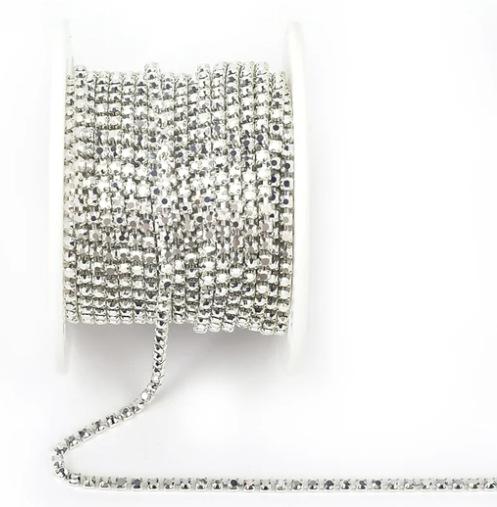 Weichen специализируется на белковом цветном электрофорезе, цепи с когтями, керамической цепи с одним рядом стразов, аксессуарах для самостоятельного изготовления ювелирных изделий, аксессуарах для одежды SS6 2mm (1 yard/bar)
Weichen специализируется на белковом цветном электрофорезе, цепи с когтями, керамической цепи с одним рядом стразов, аксессуарах для самостоятельного изготовления ювелирных изделий, аксессуарах для одежды SS6 2mm (1 yard/bar)