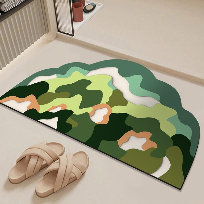 Moss Wind Dry Bathroom Moisture-wicking Rug Best Non-slip and Anti-fouling Pad Bathroom Door Carpet Home Bathroom Bedroom 40x64cm
Moss Wind Dry Bathroom Moisture-wicking Rug Best Non-slip and Anti-fouling Pad Bathroom Door Carpet Home Bathroom Bedroom 40x64cm