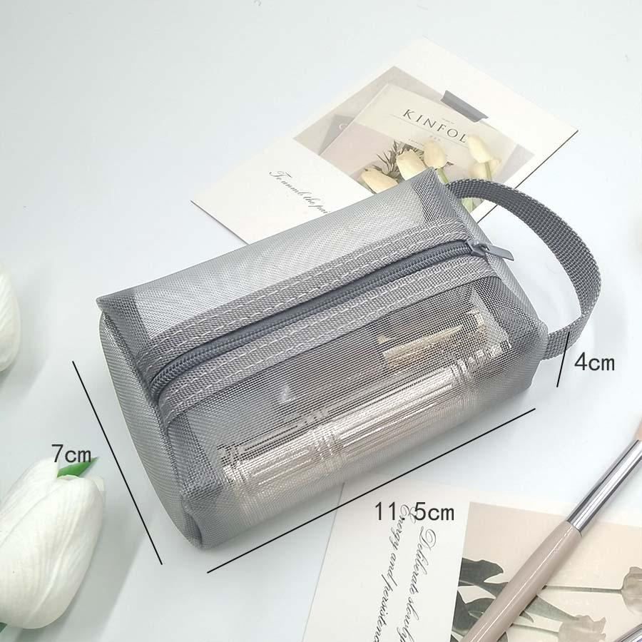 Large Capacity Mesh Cosmetic & Pencil Bag
Large Capacity Mesh Cosmetic & Pencil Bag