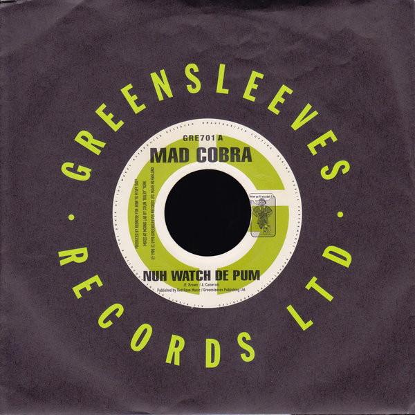 7-дюймовая пластинка MAD COBRA / GENERAL B - Nuh Watch De Pum / On Ence GRE701 Greensleeves Re 1998 Ямайка Регги, Ска и Даб Б/У
7-дюймовая пластинка MAD COBRA / GENERAL B - Nuh Watch De Pum / On Ence GRE701 Greensleeves Re 1998 Ямайка Регги, Ска и Даб Б/У