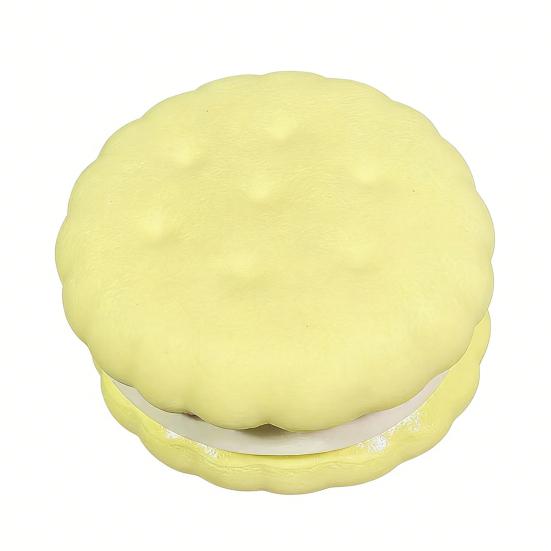 2.7 Inch Slow Rising Toy Super Soft Cookie-Shaped Squeeze Toy Realistic 3 Layers Sandwich Cookie Stress Relief Decompression Toy for Kids Adults жовтий
2.7 Inch Slow Rising Toy Super Soft Cookie-Shaped Squeeze Toy Realistic 3 Layers Sandwich Cookie Stress Relief Decompression Toy for Kids Adults жовтий
