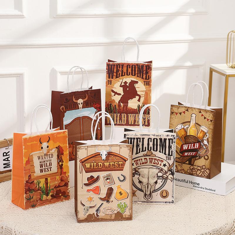 StoBag, CowBoy Wild West Gift Bags, Eco-Friendly Kraft Paper, for Packing Goodies, Party Supplies, Birthday Treat, 12/30pcs 30pcs&15x8x21cm
StoBag, CowBoy Wild West Gift Bags, Eco-Friendly Kraft Paper, for Packing Goodies, Party Supplies, Birthday Treat, 12/30pcs 30pcs&15x8x21cm