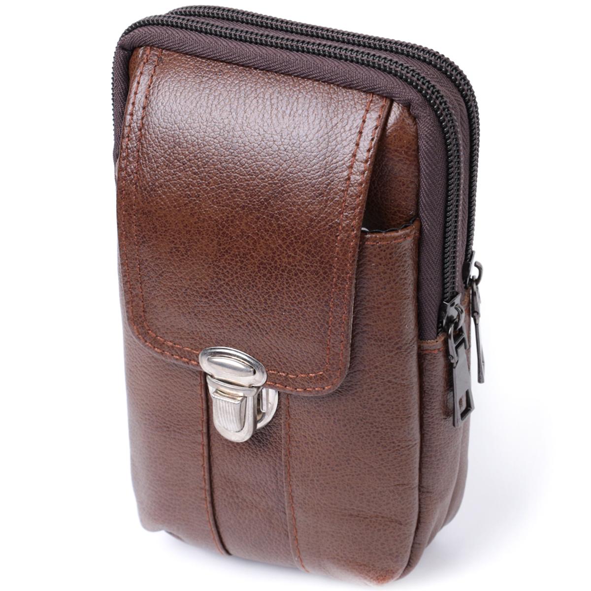 Сумка для мужчин на два отделения из натуральной кожи VINTAGE Bag 22738 Коричневый
Сумка для мужчин на два отделения из натуральной кожи VINTAGE Bag 22738 Коричневый