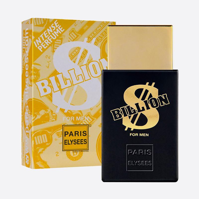 Billion Very masculine, woody and spicy fragrance Eau de toilette natural spray for Men Ranked N°1 in the Men’s Perfume category 100 ml
Billion Very masculine, woody and spicy fragrance Eau de toilette natural spray for Men Ranked N°1 in the Men’s Perfume category 100 ml