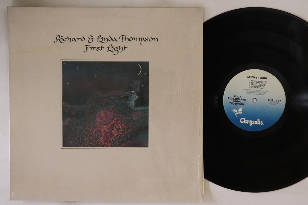 LP Record RICHARD THOMPSON, LINDA THOMPSON - First Light CHR1177 CHRYSALIS 1978 US Folk Used
LP Record RICHARD THOMPSON, LINDA THOMPSON - First Light CHR1177 CHRYSALIS 1978 US Folk Used