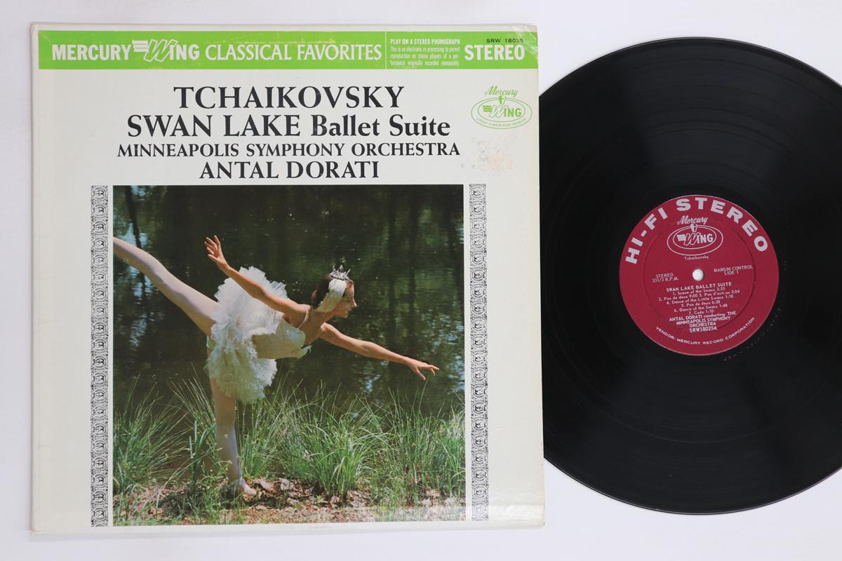 LP Record ANTAL DORATI, MINEAPOLIS SYMPHONY O - Tchaikovsky Swan Lake Ballet Suite SRW18025 MERCURY US Classical Used
LP Record ANTAL DORATI, MINEAPOLIS SYMPHONY O - Tchaikovsky Swan Lake Ballet Suite SRW18025 MERCURY US Classical Used