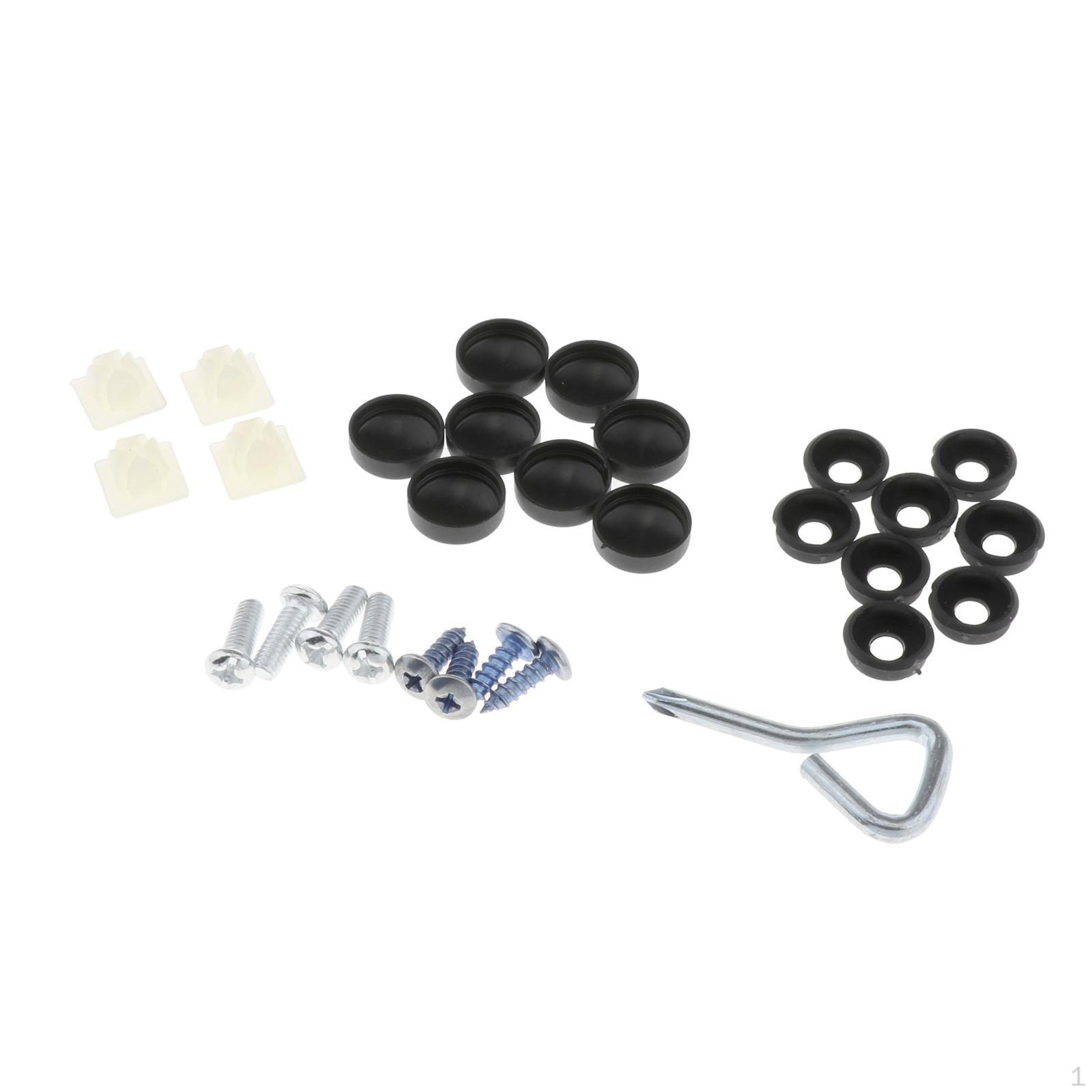 License Screws Fastener Set Stainless Steel Rattle-Proof
License Screws Fastener Set Stainless Steel Rattle-Proof