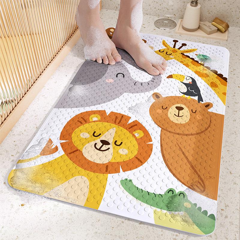 Противоскользящий коврик для ванной, Детский коврик для душа против падения, Коврик для пола с присосками для массажа в ванной 40x70cm оранжевый
Противоскользящий коврик для ванной, Детский коврик для душа против падения, Коврик для пола с присосками для массажа в ванной 40x70cm оранжевый