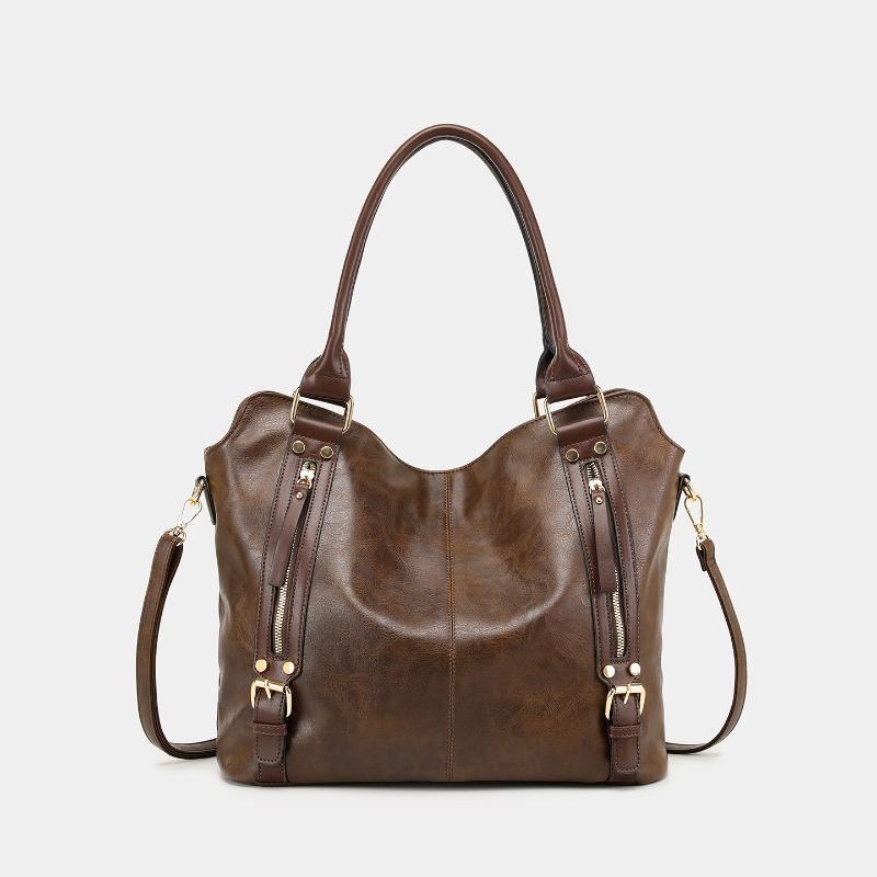 Handheld Tote Bag Made of Soft Leather, Large Capacity, Single Shoulder Strap, Women s Bag кавовий
Handheld Tote Bag Made of Soft Leather, Large Capacity, Single Shoulder Strap, Women s Bag кавовий