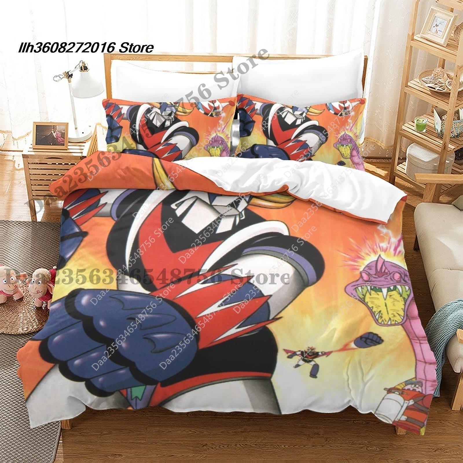 New Children Goldorak Beding Set Single Twin Ful Quen King-Sized Dimensionsd Dimensions Bed Linen Set Aldult Kid Bedrom Duvetcover Sets 3D Anime Bed 135*200cm Eu-Single
New Children Goldorak Beding Set Single Twin Ful Quen King-Sized Dimensionsd Dimensions Bed Linen Set Aldult Kid Bedrom Duvetcover Sets 3D Anime Bed 135*200cm Eu-Single