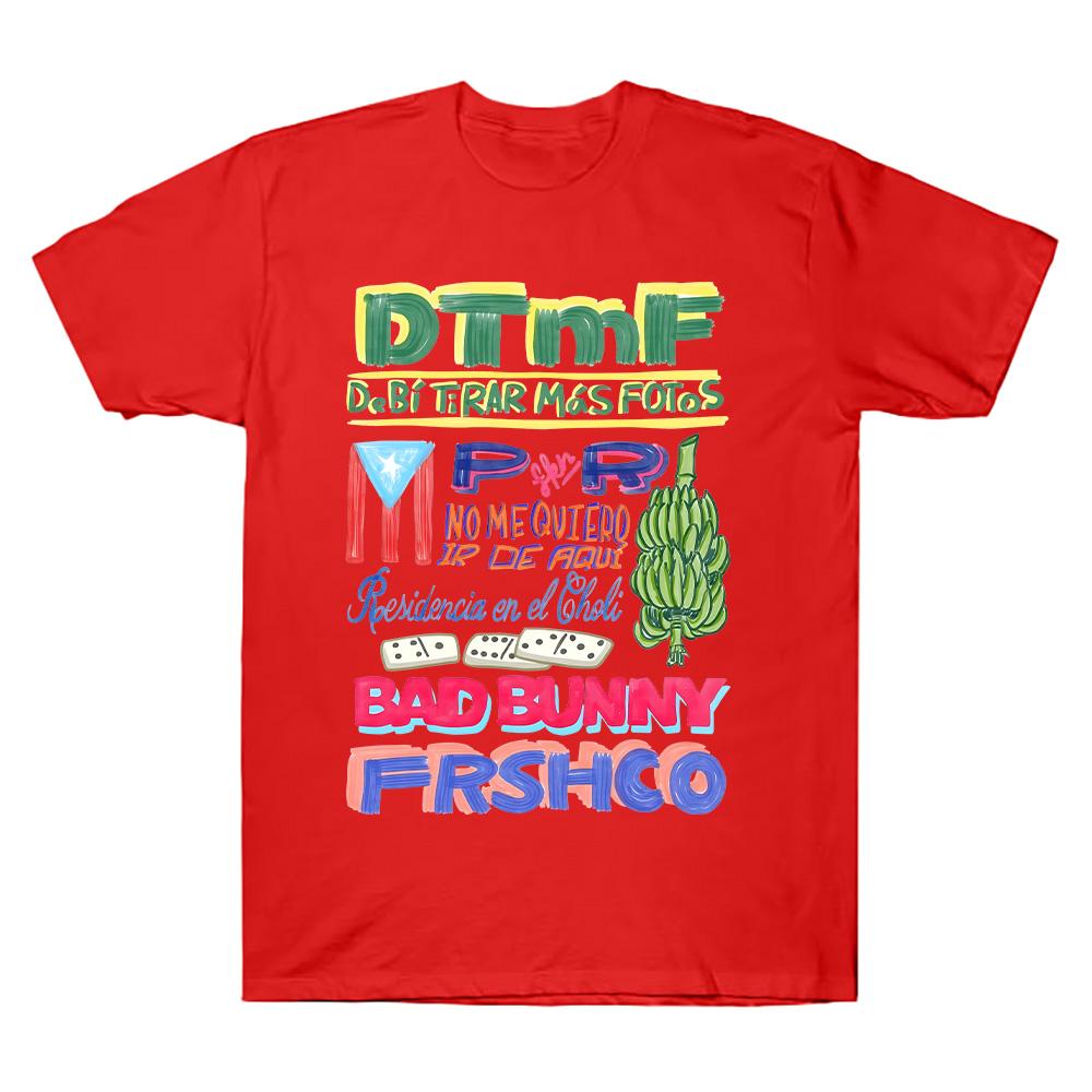 DTMF Merch Residencia Tour Tee Rapper Bad Bunny T-shirt Oversize Cotton High Quality Harajuku T Shirts Hip Hop Women Men Clothes XS красный
DTMF Merch Residencia Tour Tee Rapper Bad Bunny T-shirt Oversize Cotton High Quality Harajuku T Shirts Hip Hop Women Men Clothes XS красный