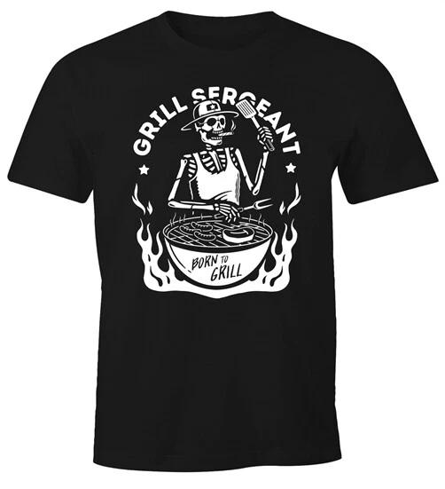 Mens T-Shirt BBQ Saying Funny Grillseargent Born to Grill Skeleton Skull- 4XL
Mens T-Shirt BBQ Saying Funny Grillseargent Born to Grill Skeleton Skull- 4XL