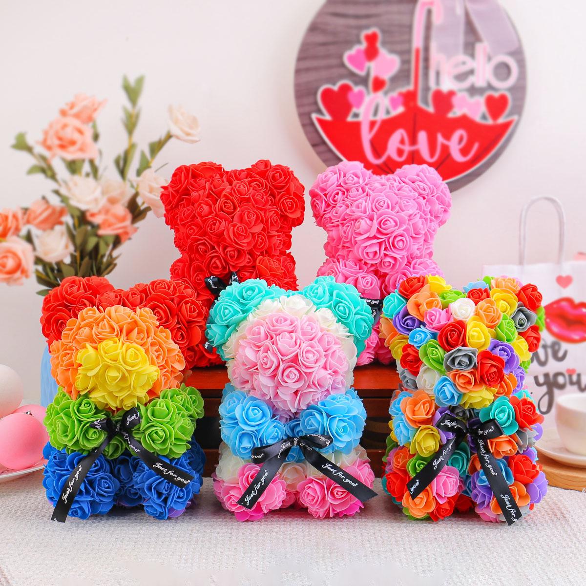 Valentine s Preserved Rose Bear Doll - Creative PE Foam Flower Gift for Her on Mother s Day
Valentine s Preserved Rose Bear Doll - Creative PE Foam Flower Gift for Her on Mother s Day