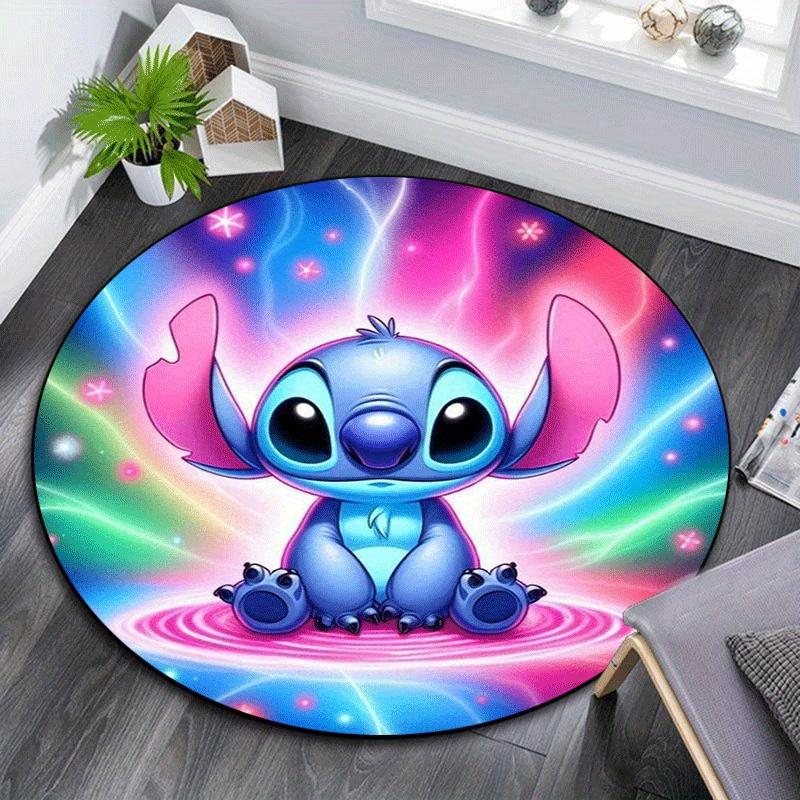 1pc Cute Stitch Round Area Rug - Non-Slip, Machine Washable Polyester Carpet for Living Room & Bedroom Decor 80cm by 80cm
1pc Cute Stitch Round Area Rug - Non-Slip, Machine Washable Polyester Carpet for Living Room & Bedroom Decor 80cm by 80cm