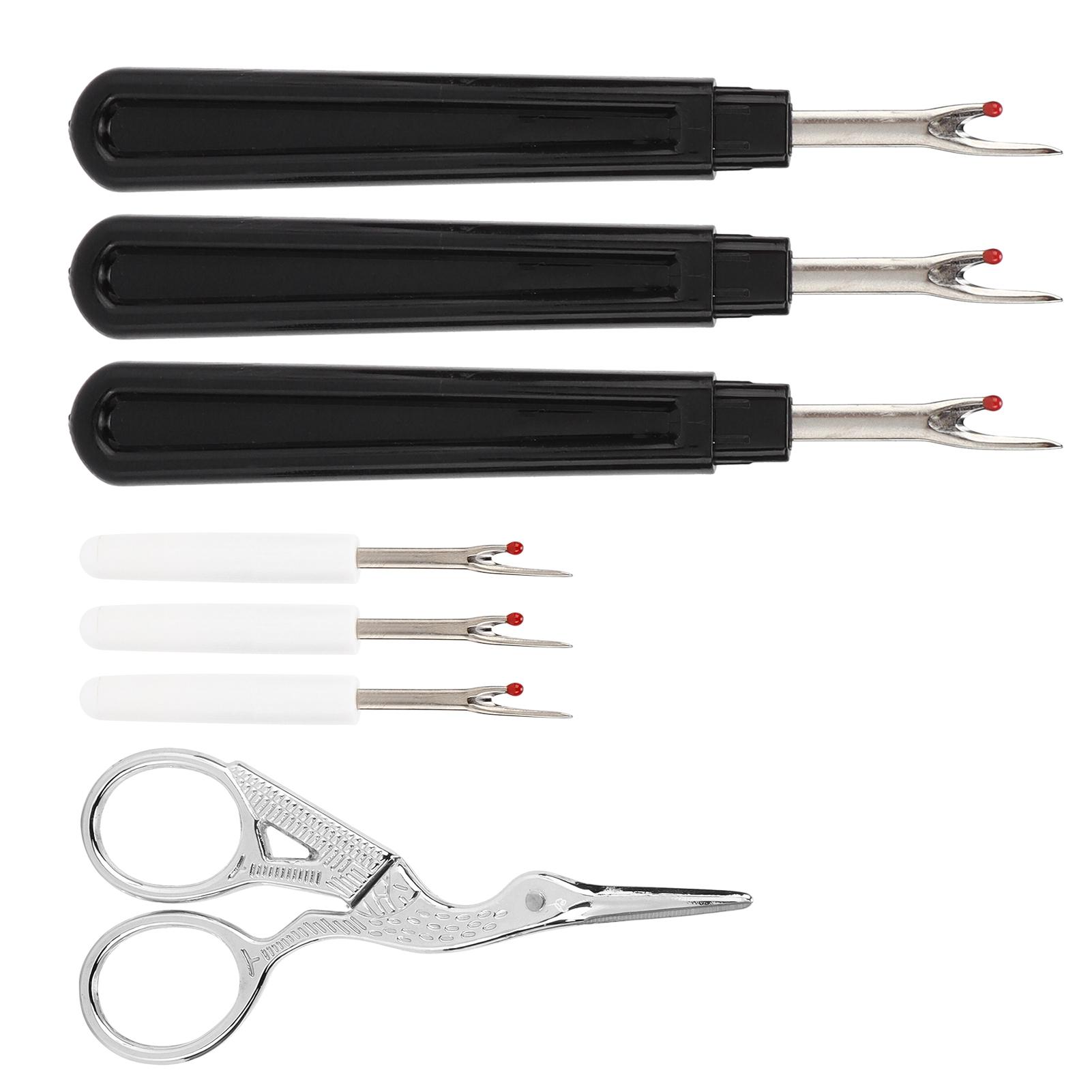 Набор для распарывания швов, прочные, удобные ручки из нержавеющей стали, устройство для удаления ниток для шитья, вышивки, квилтинга
Набор для распарывания швов, прочные, удобные ручки из нержавеющей стали, устройство для удаления ниток для шитья, вышивки, квилтинга